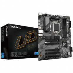 GIGABYTE B760 DS3H, Socket 1700, Intel® B760 (14/13/12th Gen CPU), 11Phases, CPU iGPU, Dual 4xDDR5-7600, HDMI, DP, 1xPCIe X16 4.0, 4xPCIe X16 3.0, 4xSATA3, RAID, 2xM.2 4.0, ALC897 HDA 7.1, 1xGbE LAN, 1xUSB-C 3.2 Gen2x2, 1xUSB 3.2Gen 2, 3xUSB 3.2(2A+1C), R